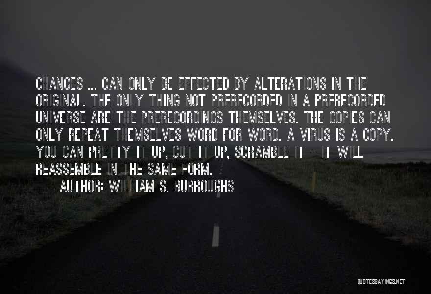 Word Scramble Quotes By William S. Burroughs