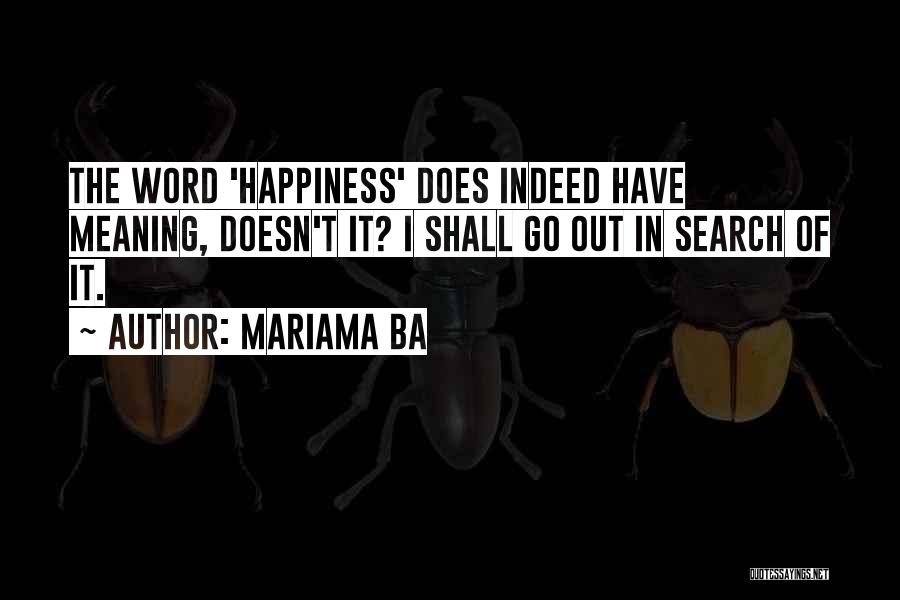 Word Search Quotes By Mariama Ba