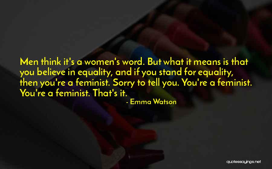 Word Sorry Quotes By Emma Watson Word Sorry Quotes By Emma Watson
