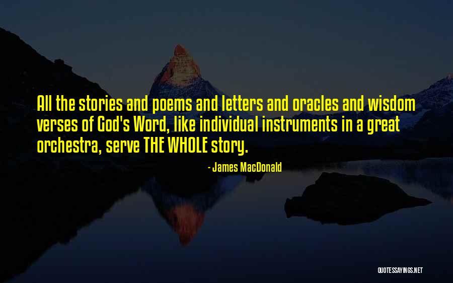 Word Stories Quotes By James MacDonald Word Stories Quotes By James MacDonald
