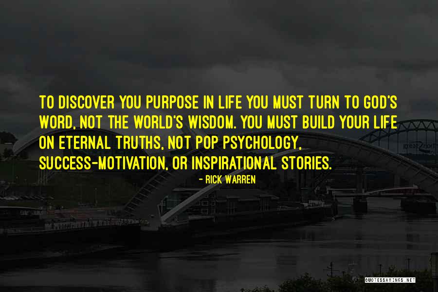 Word Stories Quotes By Rick Warren Word Stories Quotes By Rick Warren