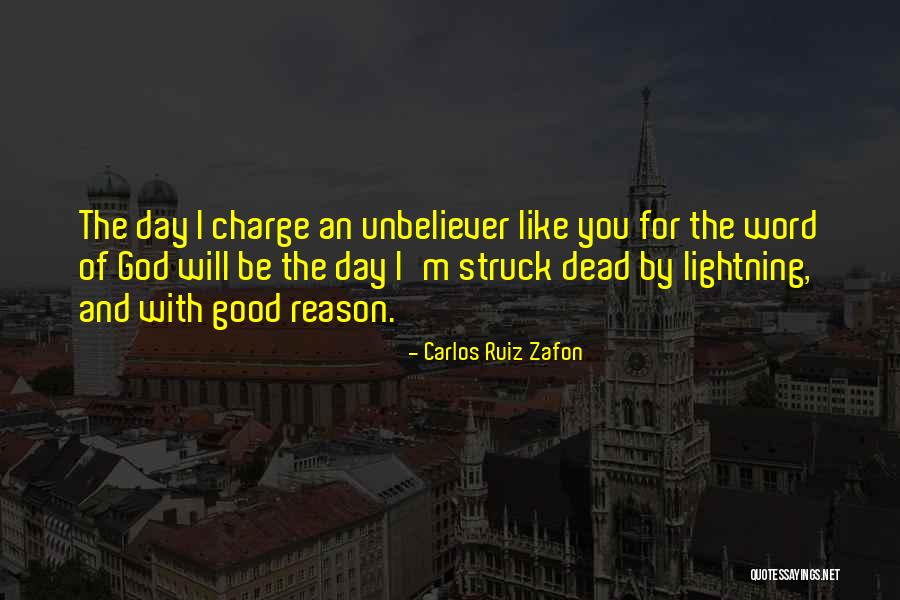 Word Struck By Lightning Quotes By Carlos Ruiz Zafon Word Struck By Lightning Quotes By Carlos Ruiz Zafon