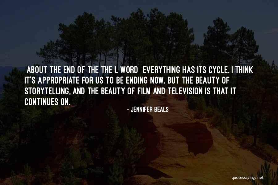 Word Was Ending Quotes By Jennifer Beals Word Was Ending Quotes By Jennifer Beals