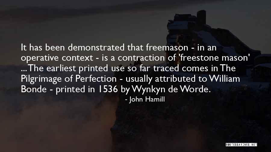Worde Quotes By John Hamill Worde Quotes By John Hamill