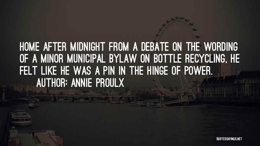 Wording Quotes By Annie Proulx