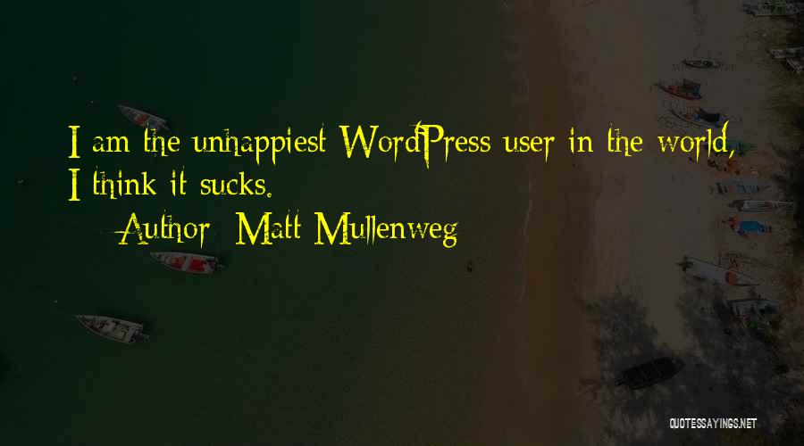 Wordpress Quotes By Matt Mullenweg