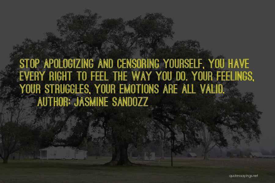 Words And Emotions Quotes By Jasmine Sandozz