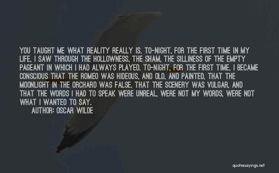 Words And Time Quotes By Oscar Wilde