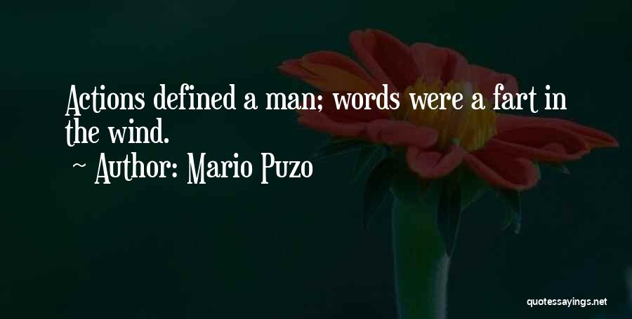 Words Are Cheap Quotes By Mario Puzo