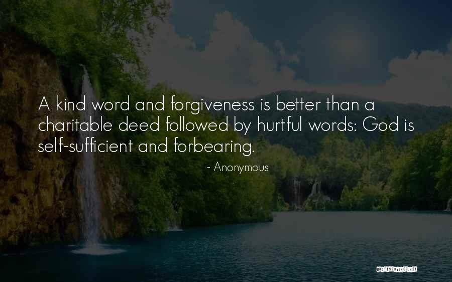 Words Are More Hurtful Quotes By Anonymous