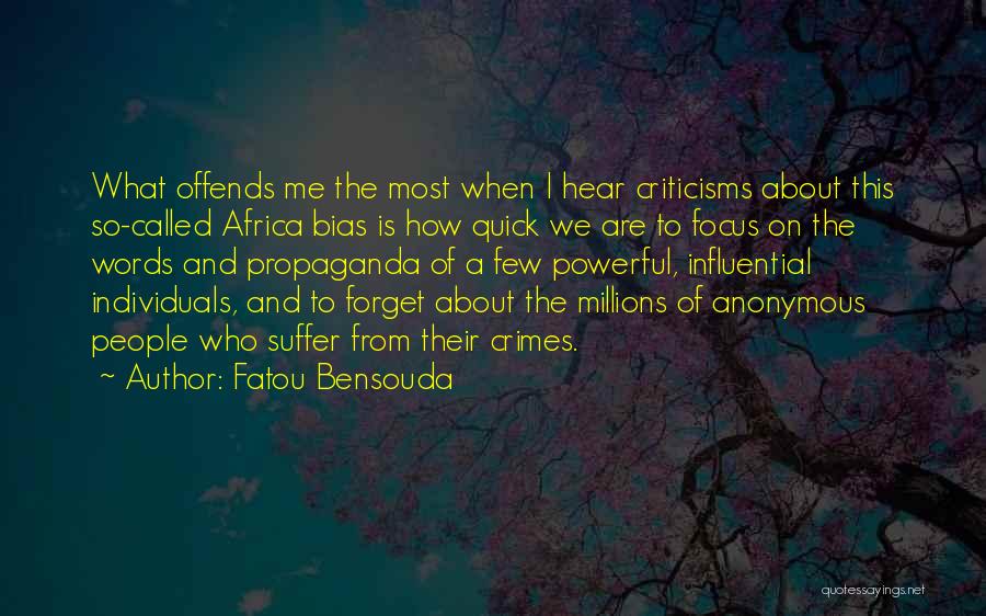 Words Are Powerful Quotes By Fatou Bensouda