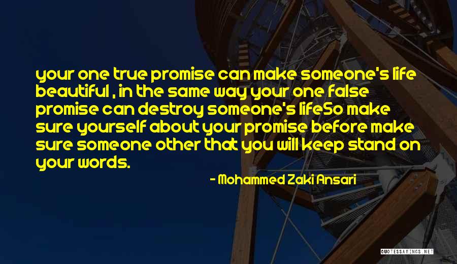 Words Can Destroy You Quotes By Mohammed Zaki Ansari Words Can Destroy You Quotes By Mohammed Zaki Ansari