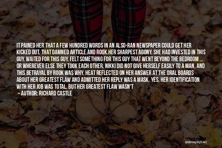 Words Could Hurt Quotes By Richard Castle