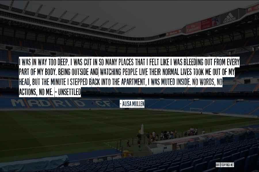 Words Cut Deep Quotes By Alisa Mullen Words Cut Deep Quotes By Alisa Mullen