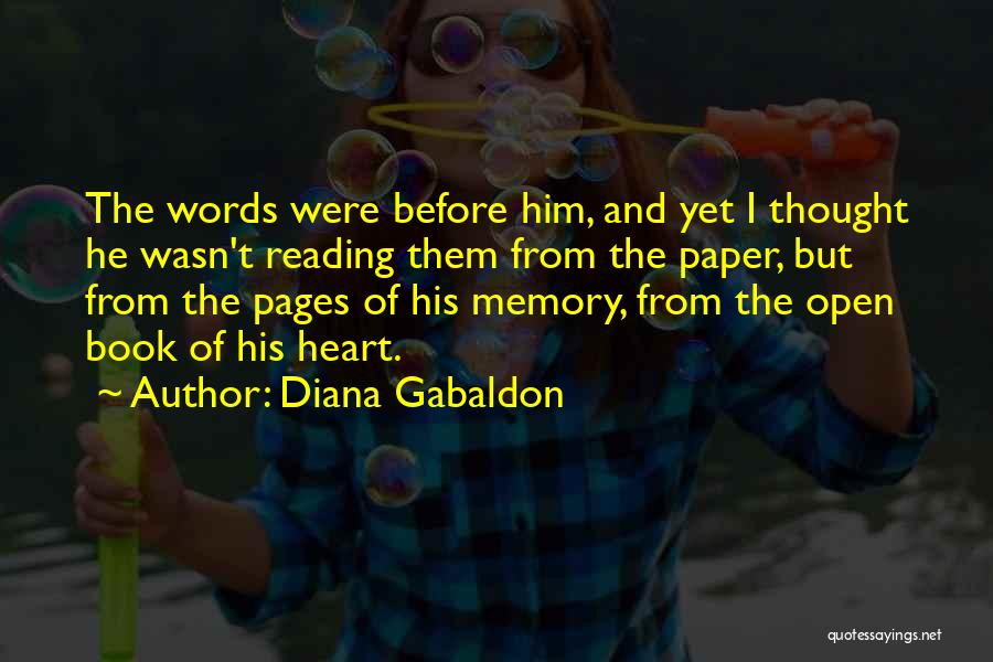 Words From Heart Quotes By Diana Gabaldon