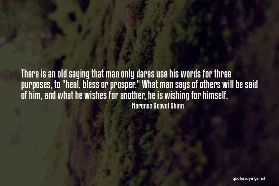 Words Heal Quotes By Florence Scovel Shinn Words Heal Quotes By Florence Scovel Shinn