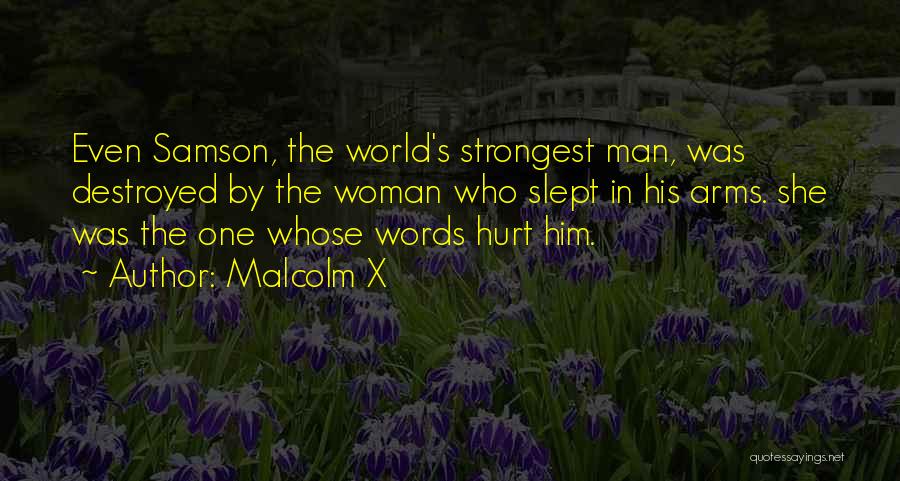 Words Hurt Quotes By Malcolm X