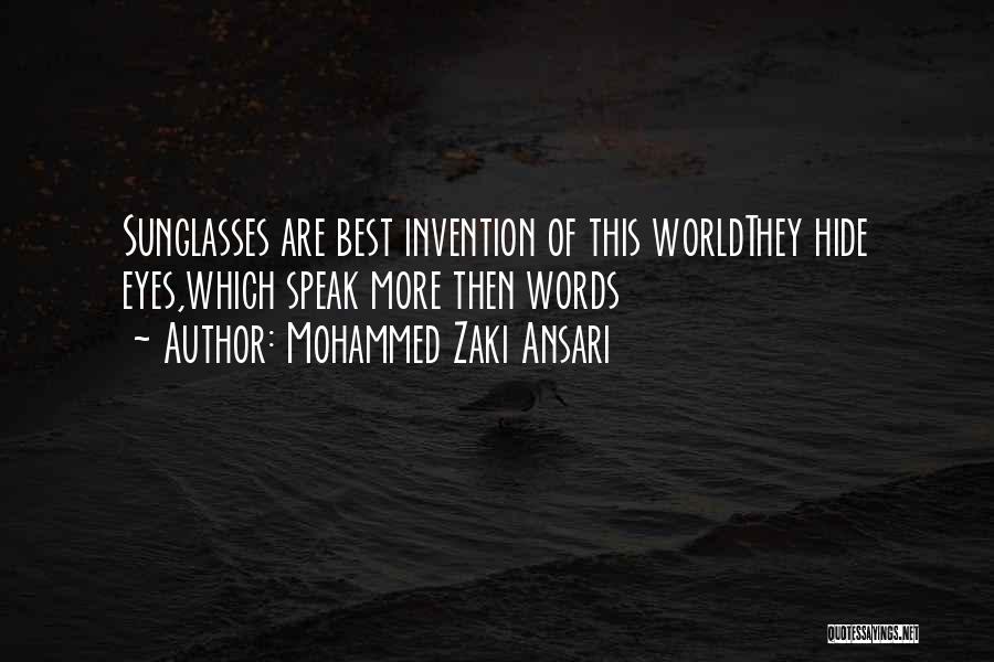 Words Hurt Quotes By Mohammed Zaki Ansari
