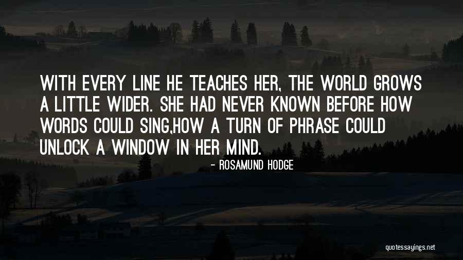 Words In Love Quotes By Rosamund Hodge