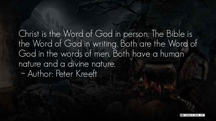 Words In The Bible Quotes By Peter Kreeft