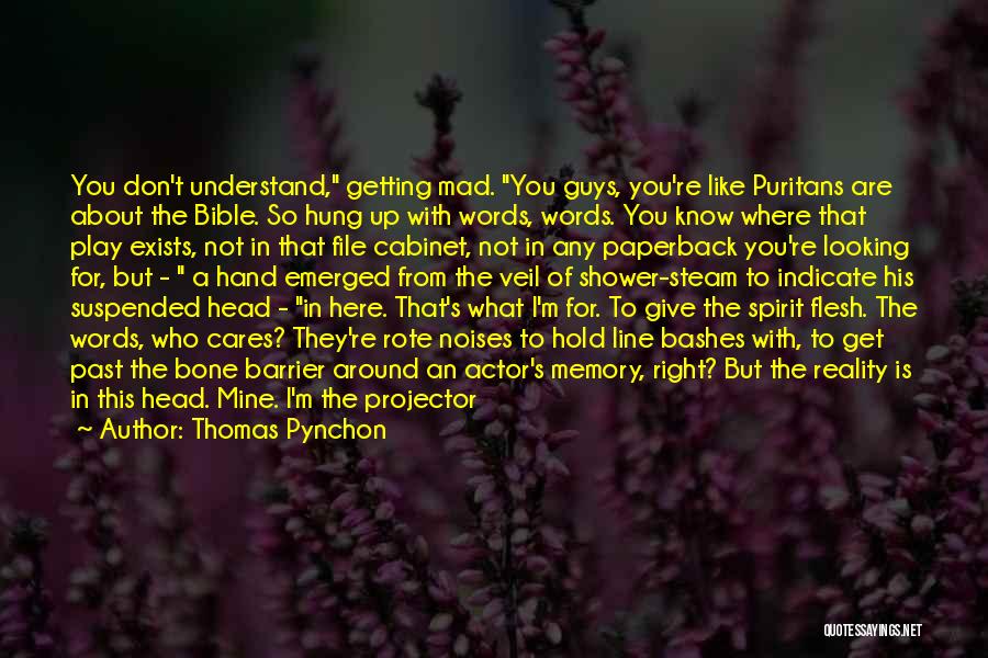 Words In The Bible Quotes By Thomas Pynchon