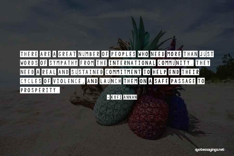 Words Is Sympathy Quotes By Kofi Annan Words Is Sympathy Quotes By Kofi Annan