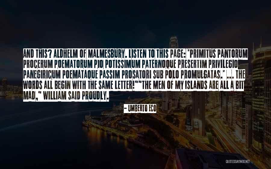 Words Islands Quotes By Umberto Eco Words Islands Quotes By Umberto Eco