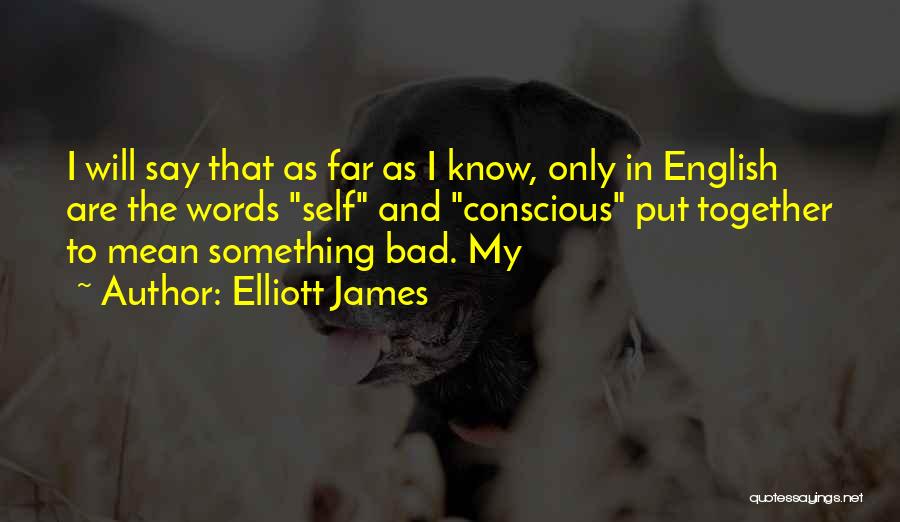 Words Mean Something Quotes By Elliott James