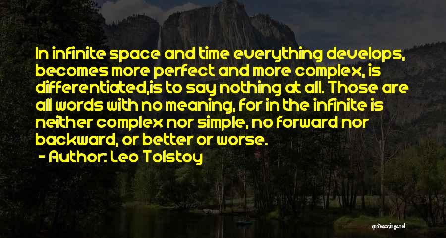 Words Meaning Everything Quotes By Leo Tolstoy