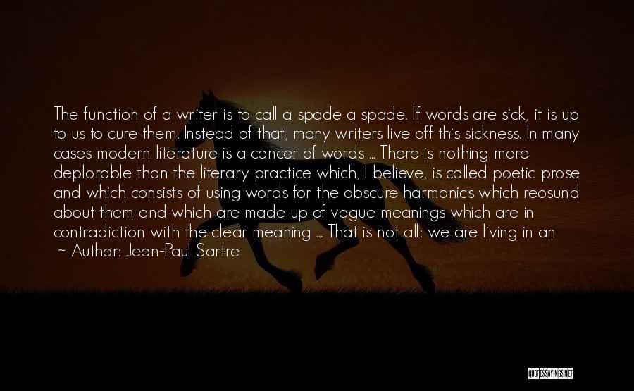 Words Meaning Nothing Quotes By Jean-Paul Sartre