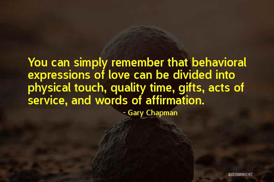 Words Of Affirmation Love Quotes By Gary Chapman