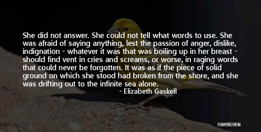 Words Of Anger Quotes By Elizabeth Gaskell Words Of Anger Quotes By Elizabeth Gaskell
