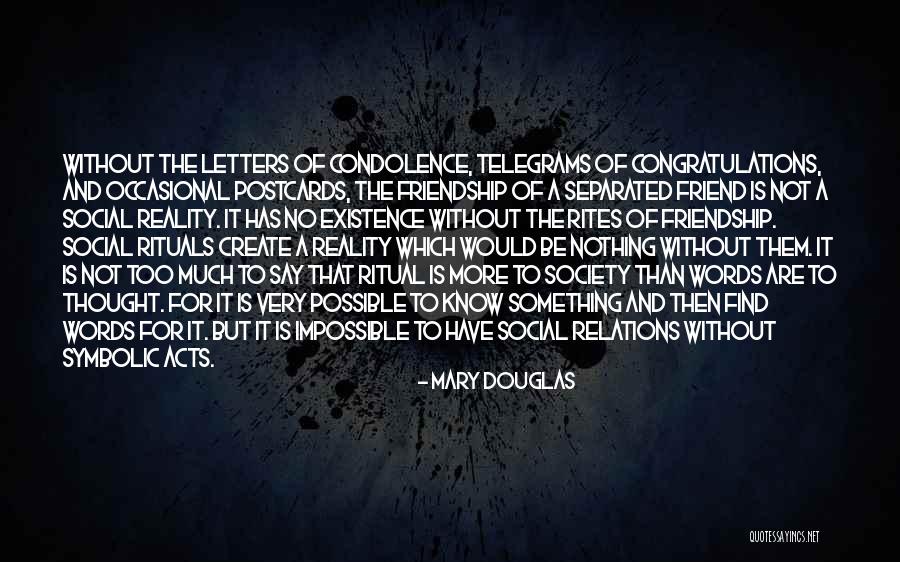Words Of Condolence Quotes By Mary Douglas Words Of Condolence Quotes By Mary Douglas