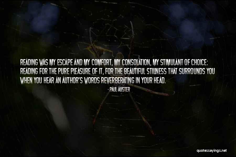 Words Of Consolation Quotes By Paul Auster Words Of Consolation Quotes By Paul Auster