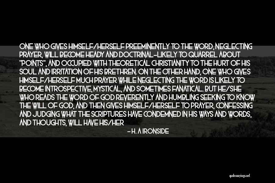 Words Of God Quotes By H. A Ironside Words Of God Quotes By H. A Ironside