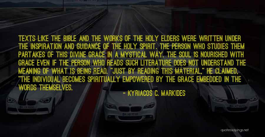 Words Of Grace Quotes By Kyriacos C. Markides Words Of Grace Quotes By Kyriacos C. Markides
