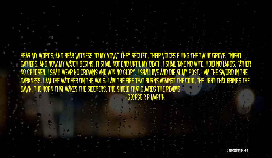 Words Of Honor Quotes By George R R Martin