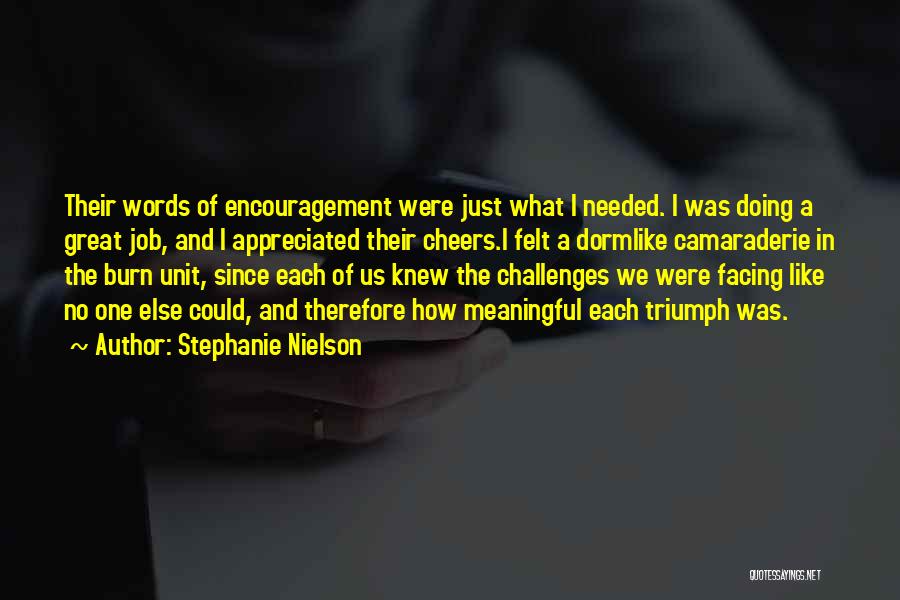 Words Of Hope And Encouragement Quotes By Stephanie Nielson