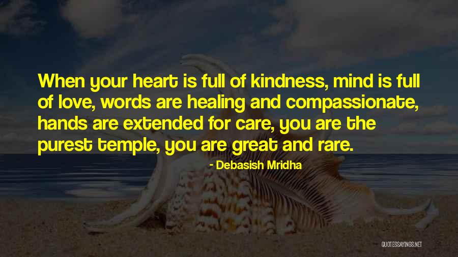 Words Of Hope And Love Quotes By Debasish Mridha