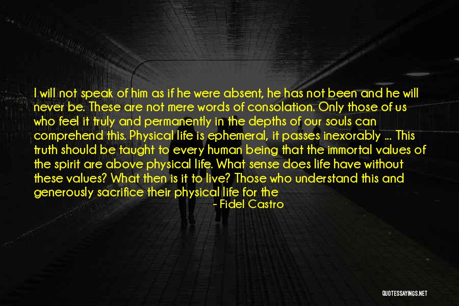 Words Of Truth Quotes By Fidel Castro Words Of Truth Quotes By Fidel Castro
