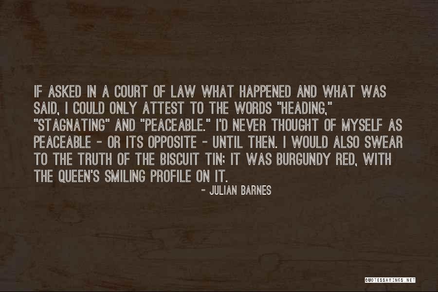 Words Of Truth Quotes By Julian Barnes Words Of Truth Quotes By Julian Barnes