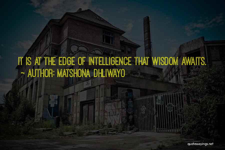 Words Of Wisdom Quotes By Matshona Dhliwayo