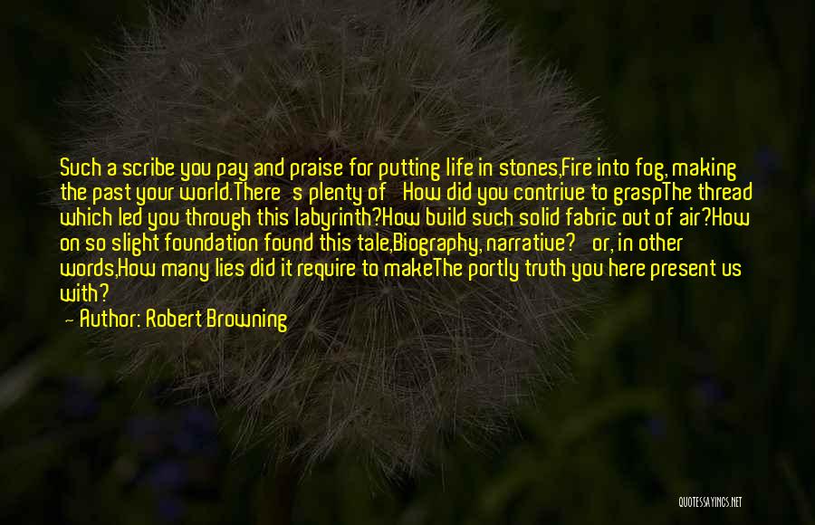 Words On Fire Quotes By Robert Browning