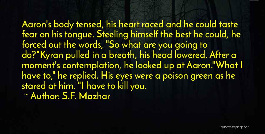 Words On Fire Quotes By S.F. Mazhar