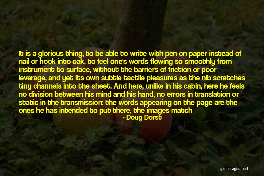 Words On Paper Quotes By Doug Dorst Words On Paper Quotes By Doug Dorst