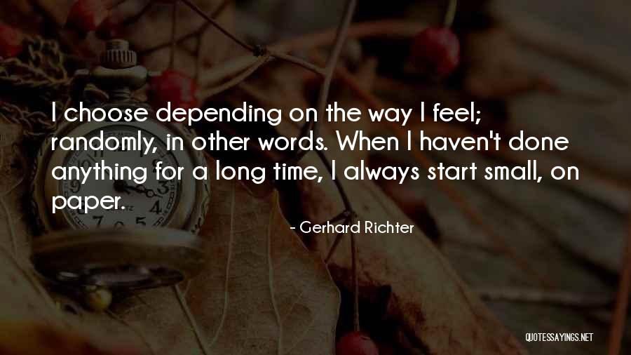 Words On Paper Quotes By Gerhard Richter Words On Paper Quotes By Gerhard Richter