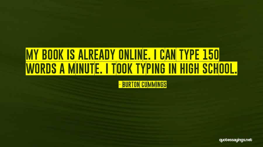 Words Online Quotes By Burton Cummings Words Online Quotes By Burton Cummings