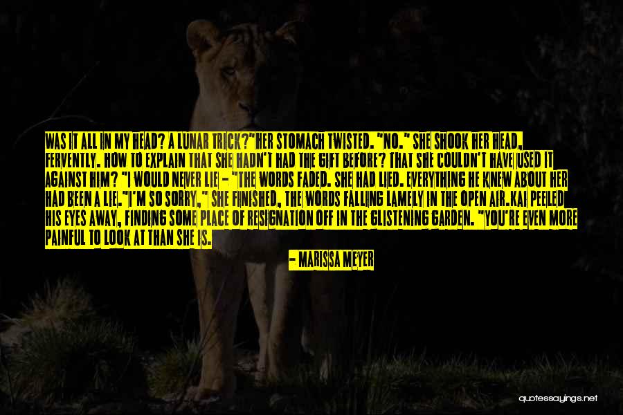 Words Painful Quotes By Marissa Meyer Words Painful Quotes By Marissa Meyer