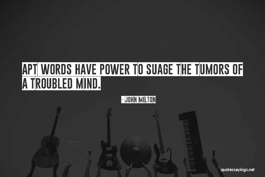 Words Power Quotes By John Milton