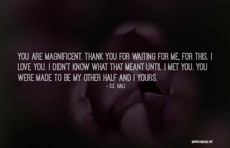 Words References Quotes By S.E. Hall Words References Quotes By S.E. Hall